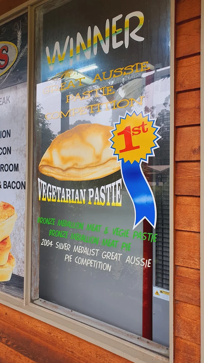 Menu, Halls Gap Bakery