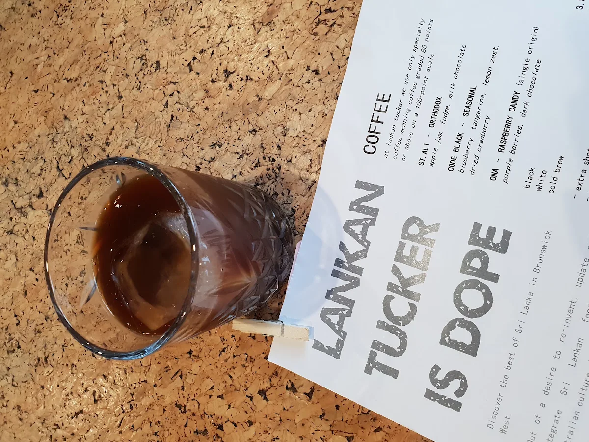 Menu, Lankan Tucker