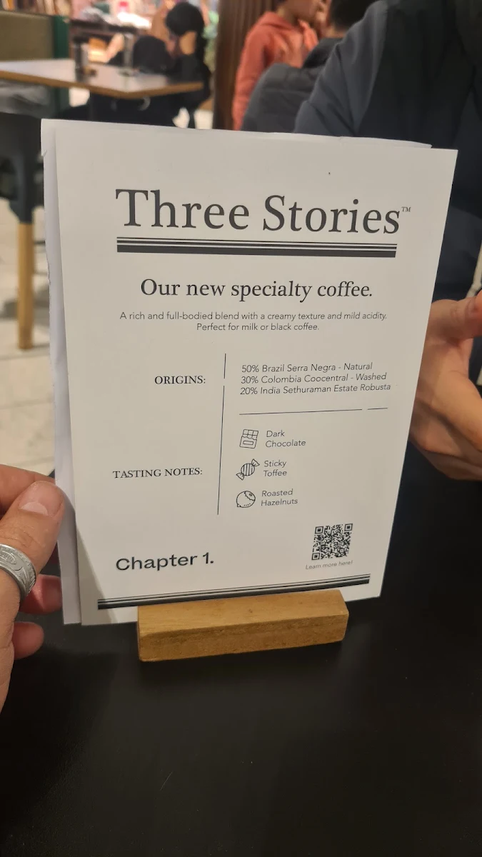 Menu, The Coffee Club Highpoint