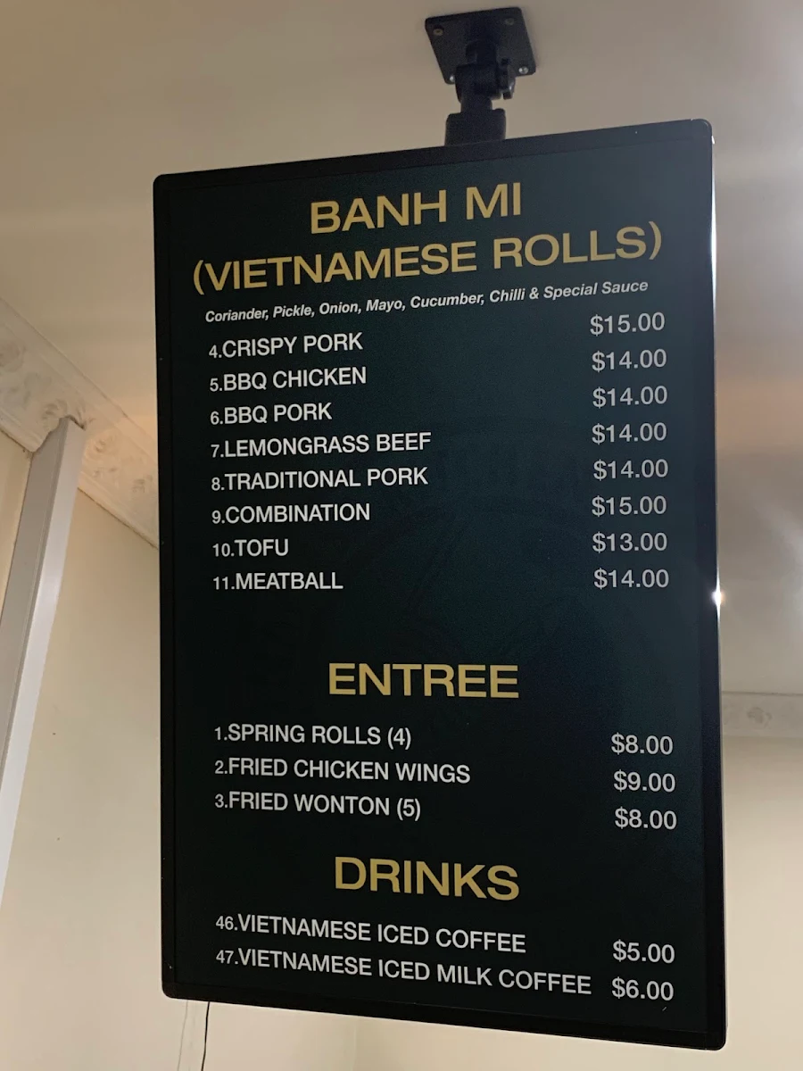 Menu, VIETNAMESE KITCHEN