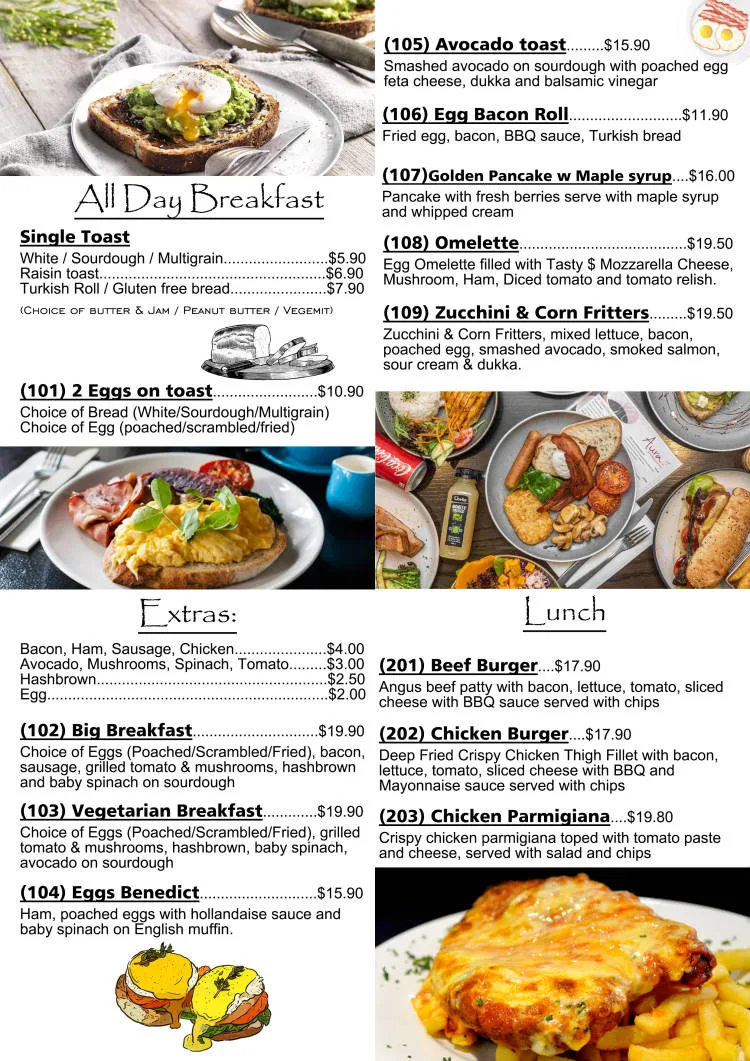 Menu, Regretless - Low Carb Pleasure