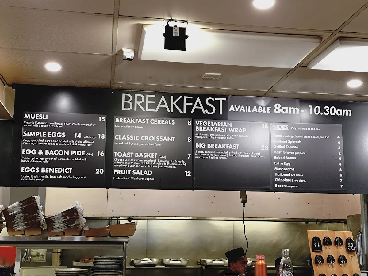 Menu, Mures Lower Deck