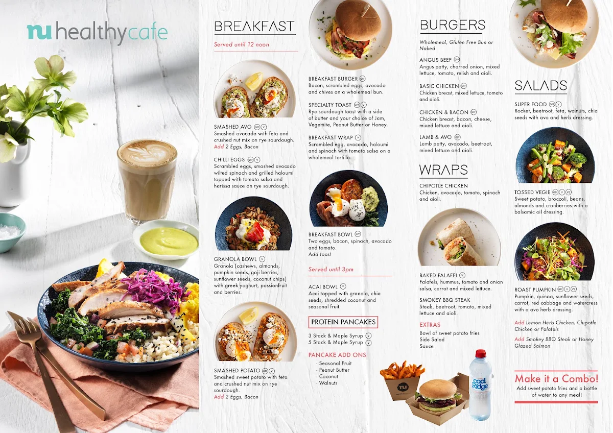 Menu, Nutrition Station - Liverpool