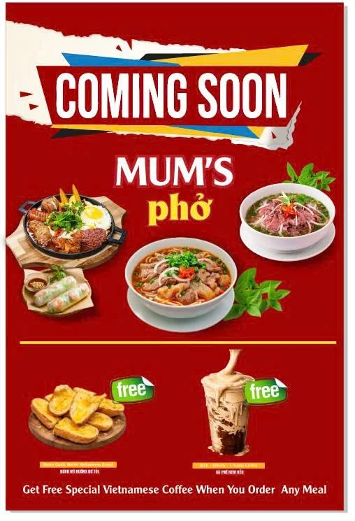 Menu, Mum's Pho Nundah