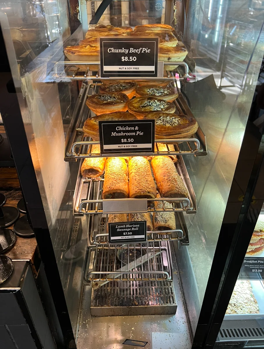 Menu, Bake Bar