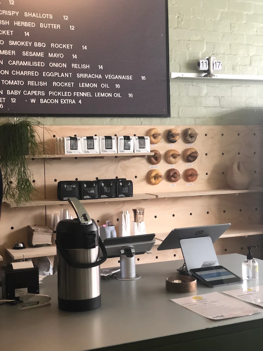 Menu, TAKE TWO BAGELS