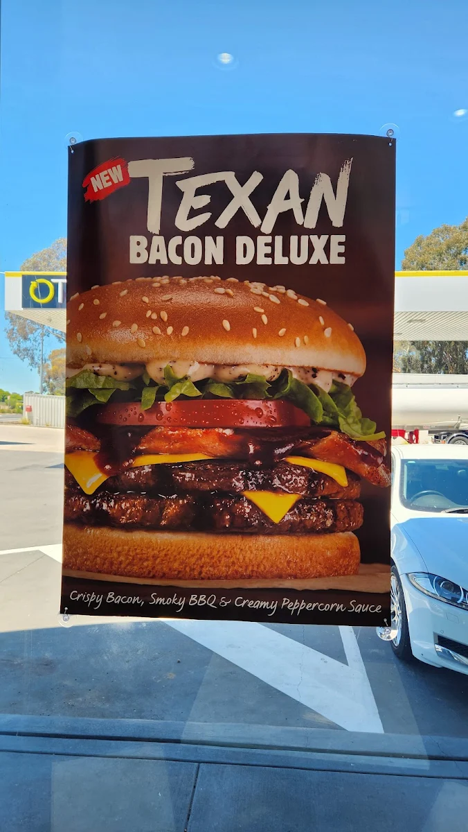 Menu, Hungry Jack's Burgers Stawell