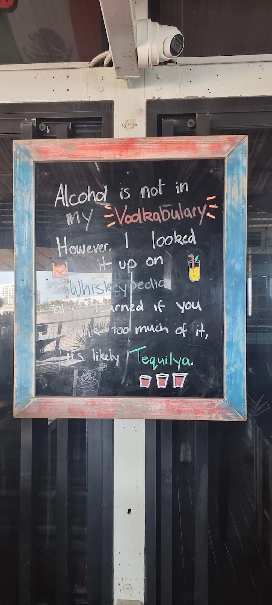 Menu, Longboard Bar & Grill