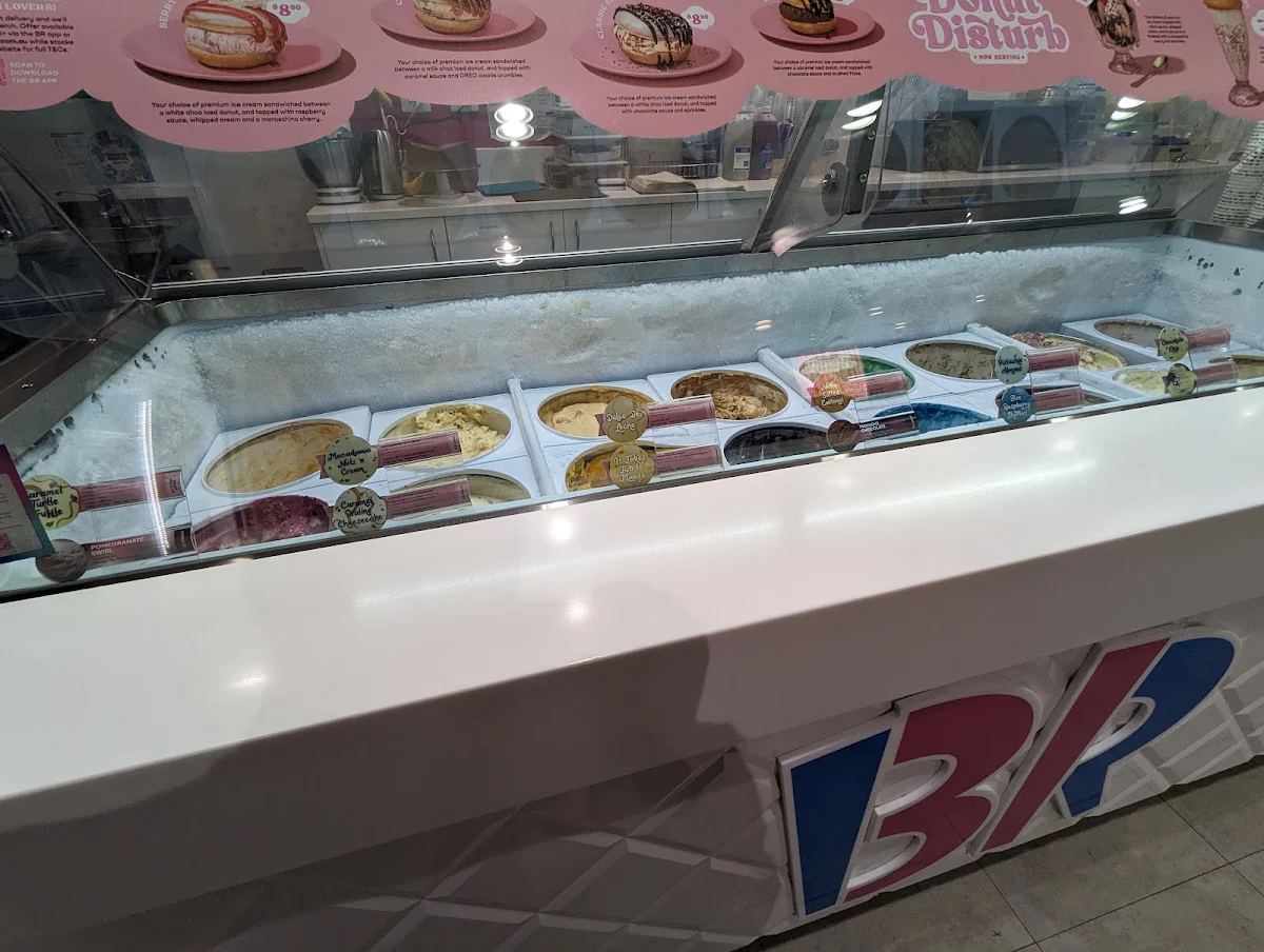 Menu, Baskin-Robbins Forest Lake