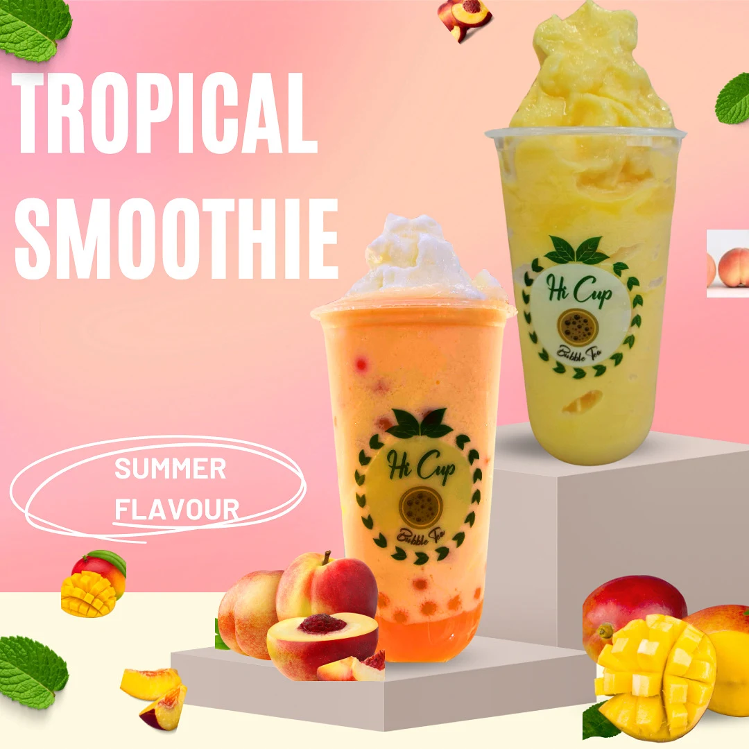 Menu, Hi Cup Bubble Tea