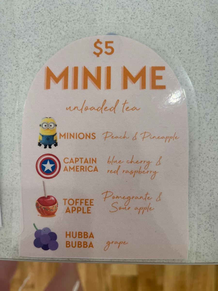 Menu, Innercup Australia