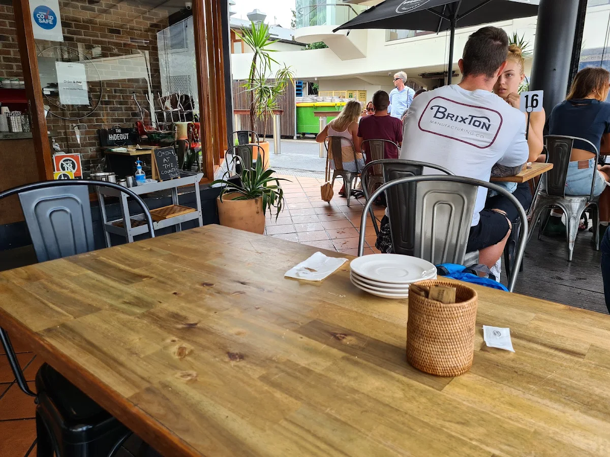 Vibe, The Hideout cafe / shakshuka barbyron bay