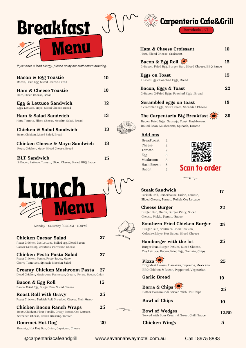 Menu photo 1