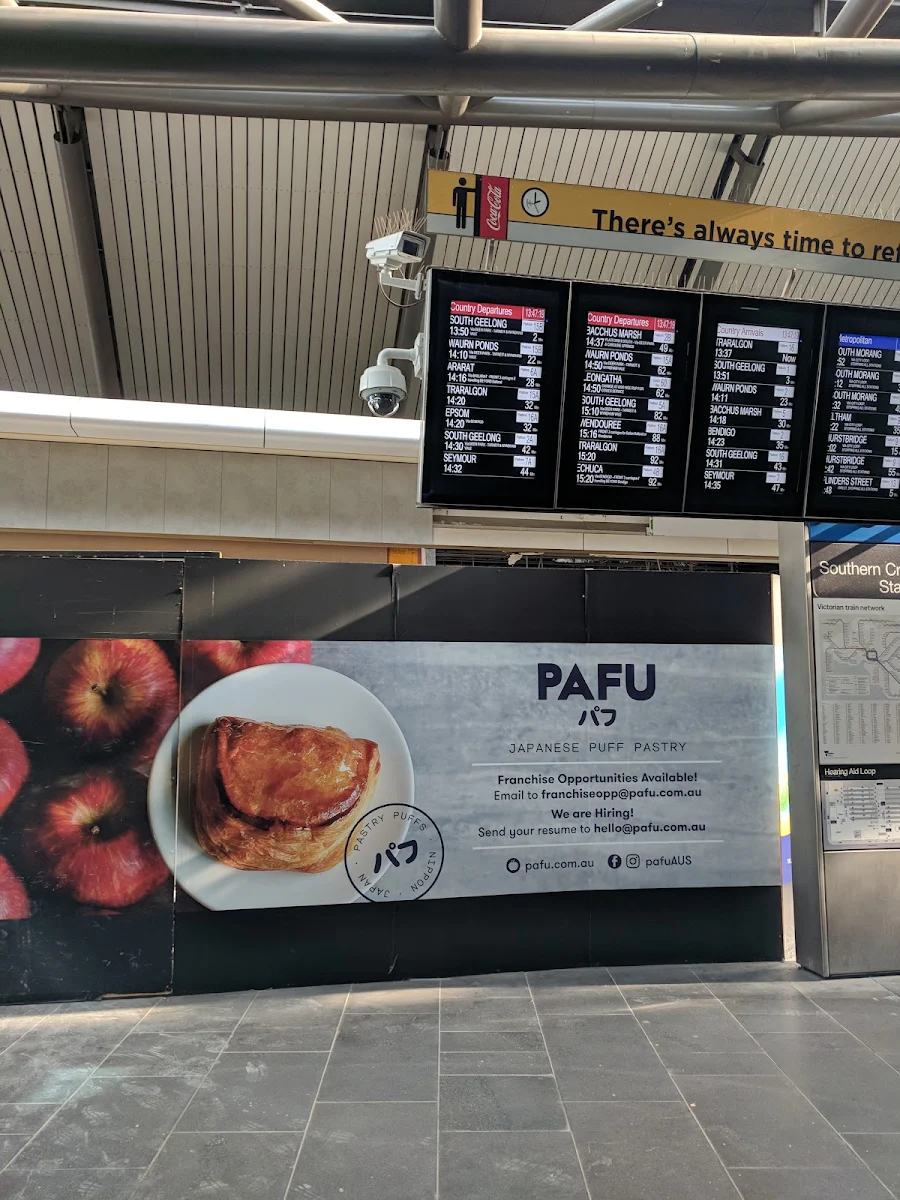 Menu, KURIMU Southern Cross Station