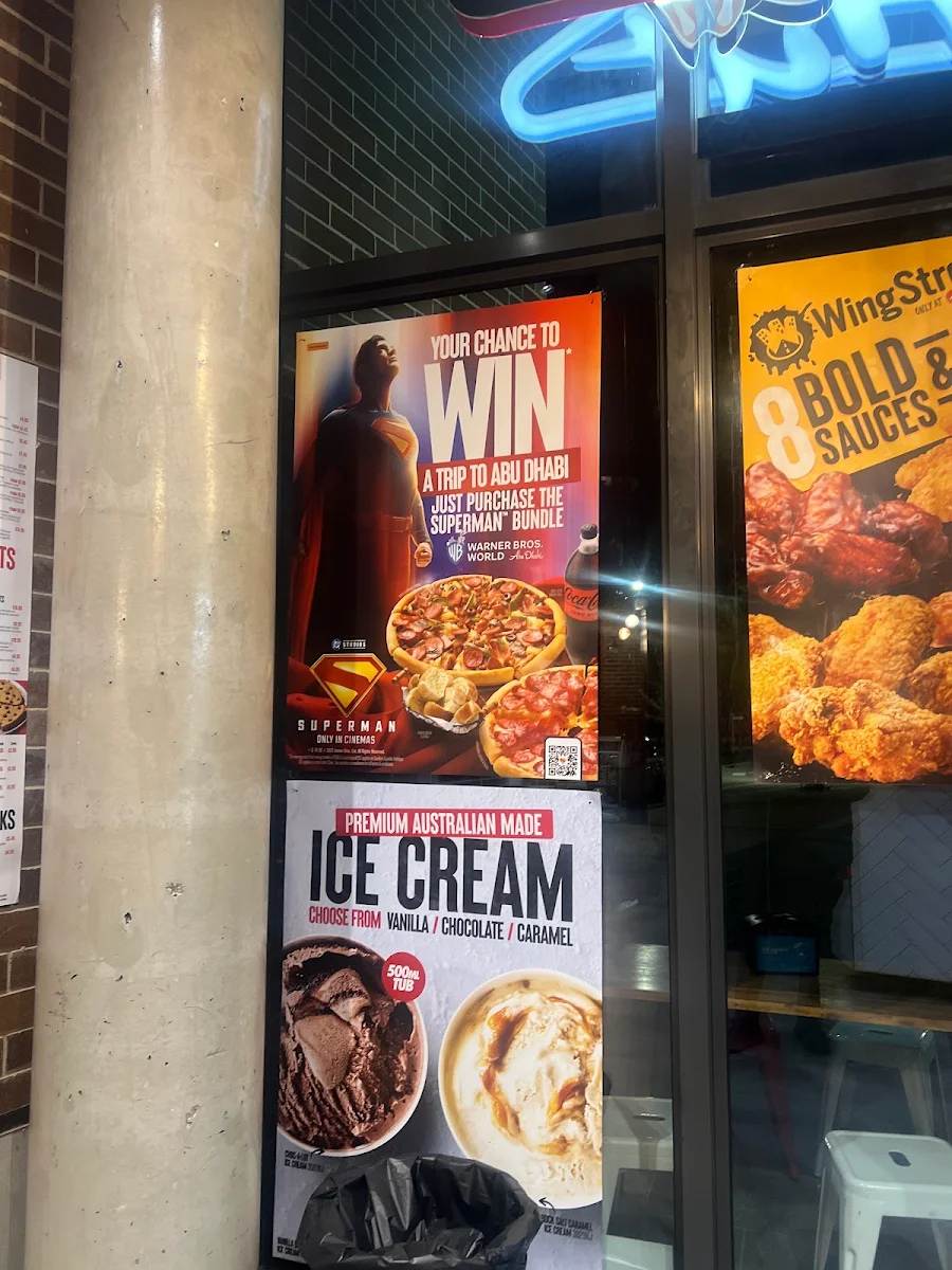 Menu, Pizza Hut Campbell