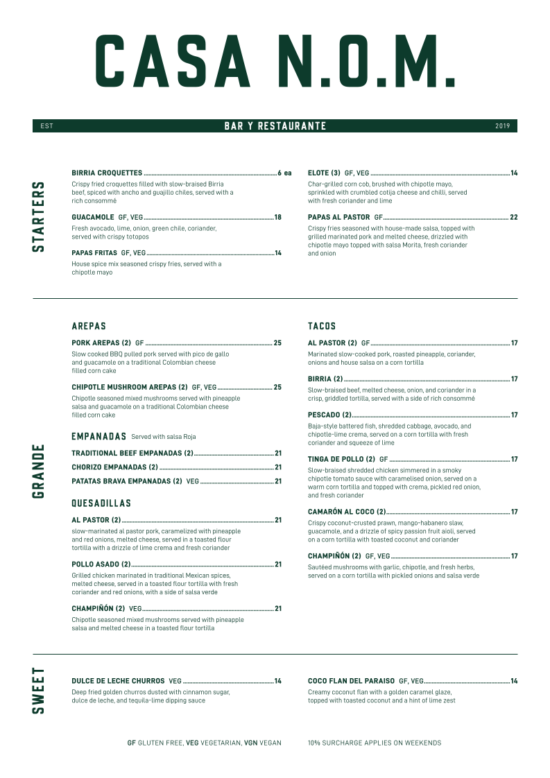Menu photo 1