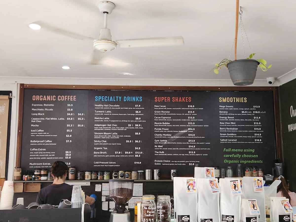 Menu, All Good Things Cafe