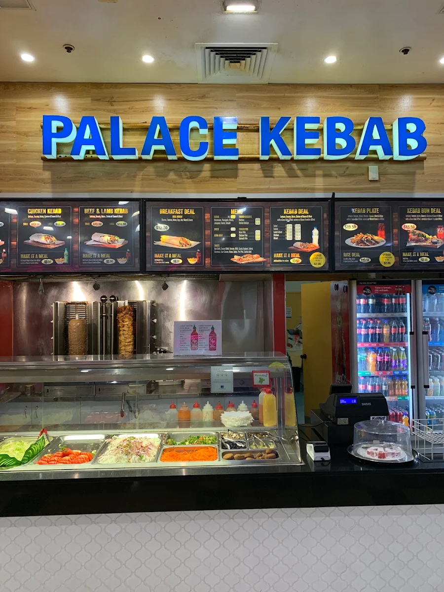 Menu, Palace Kebab