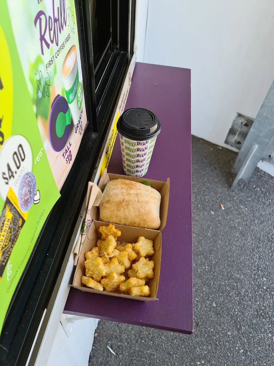 Menu, Muzz Buzz - Rockingham