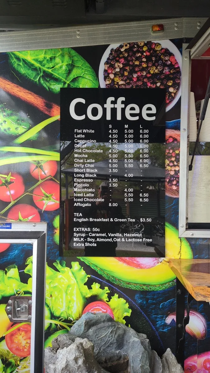 Menu, Ol Mates Place