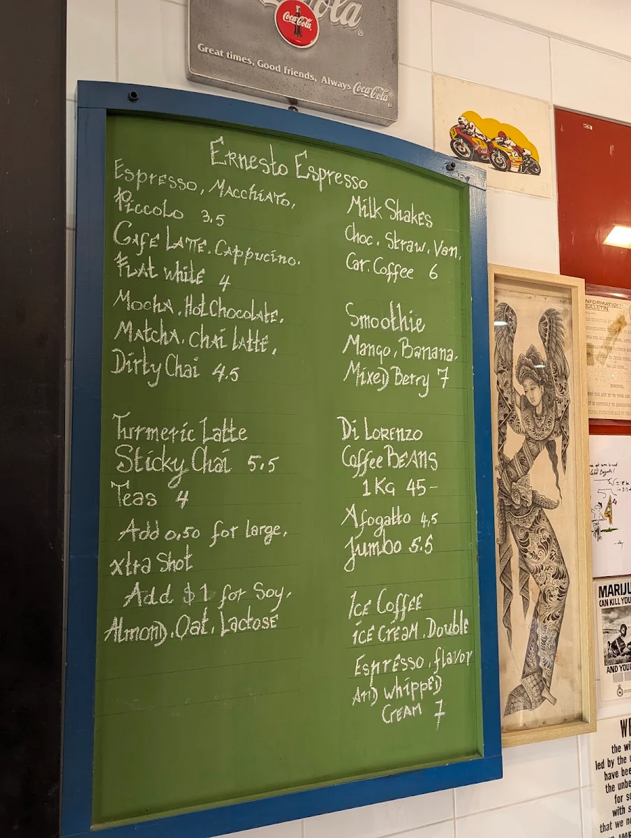 Menu, Label Baguette