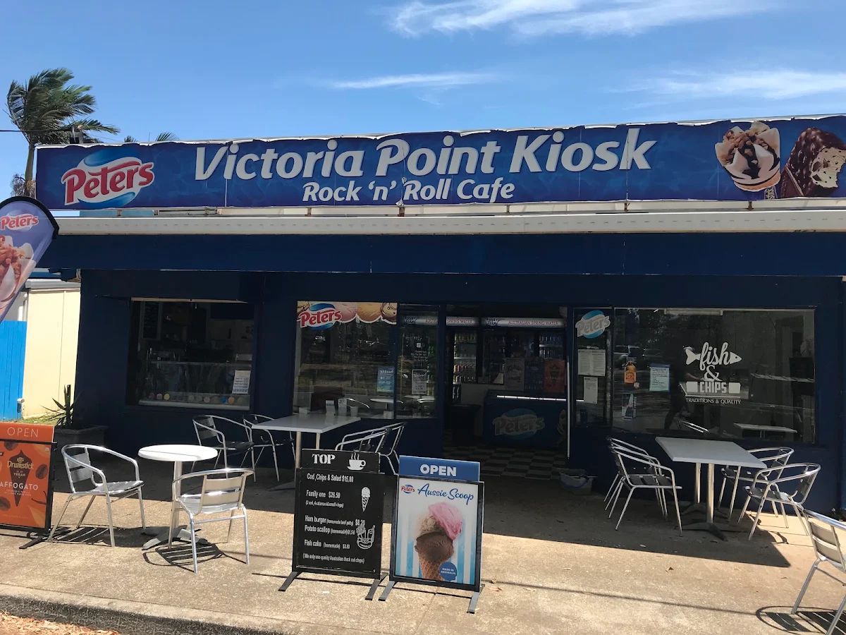 Menu, Victoria Point Kiosk Rock 'n' Roll Cafe