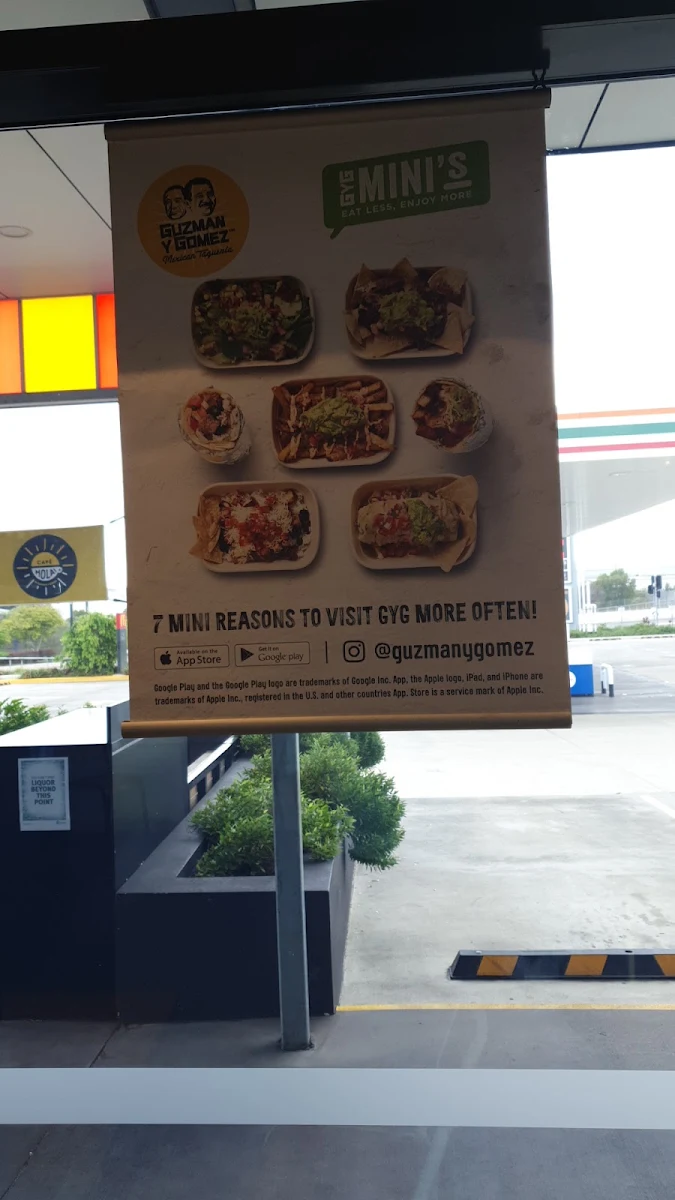 Menu, Guzman y Gomez - Acacia Ridge