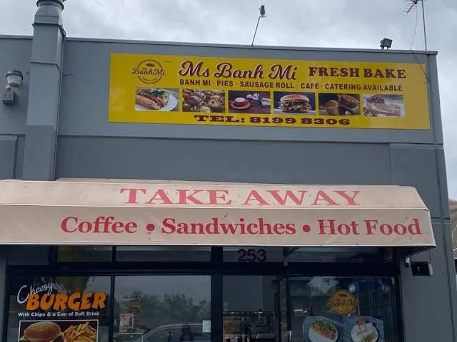 Menu, Ms Banh Mi Kilsyth South