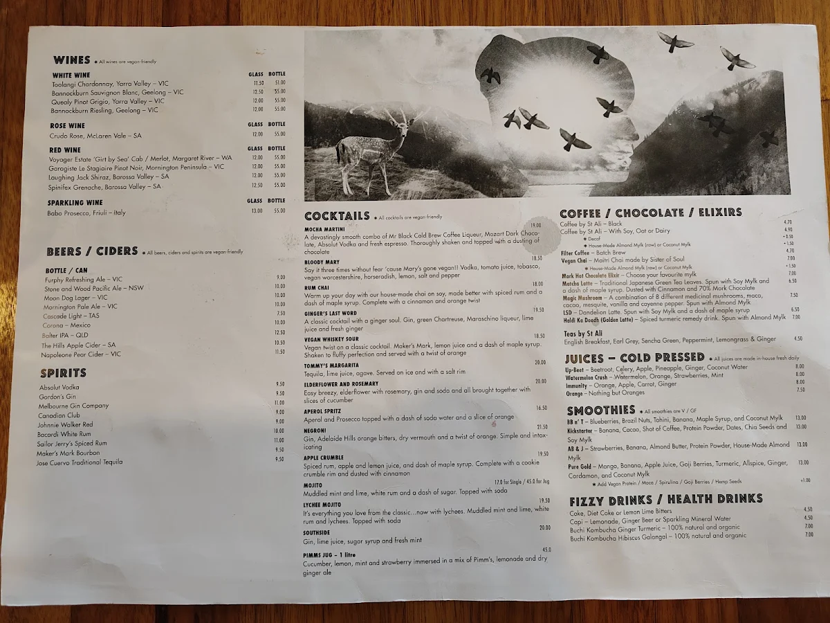 Menu, Sister of Soul