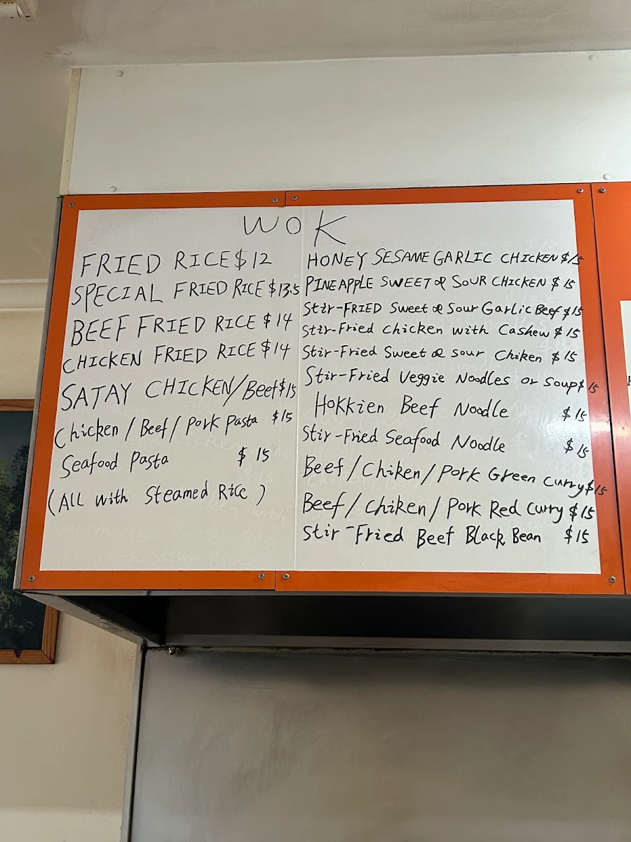 Menu, Family fish & chips Warrnambool