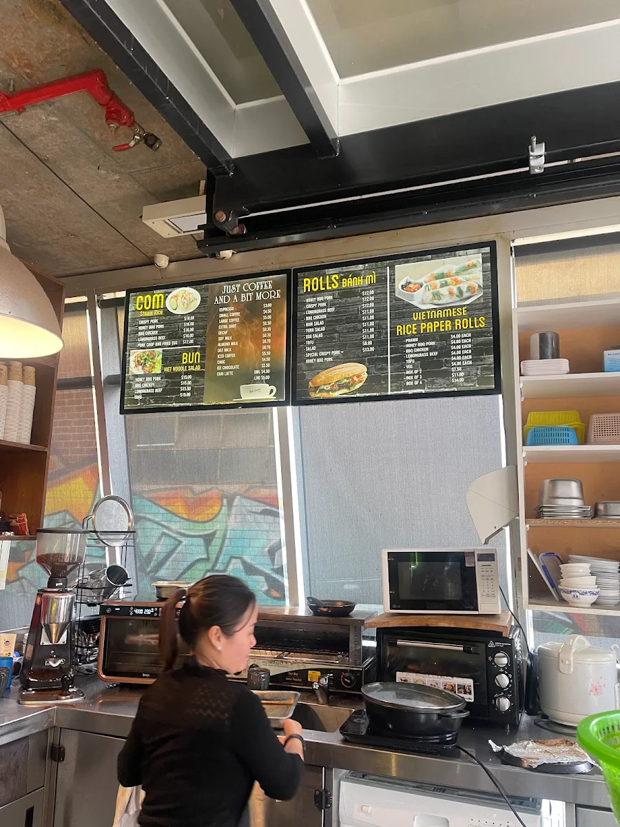 Menu, Cafe Scopa