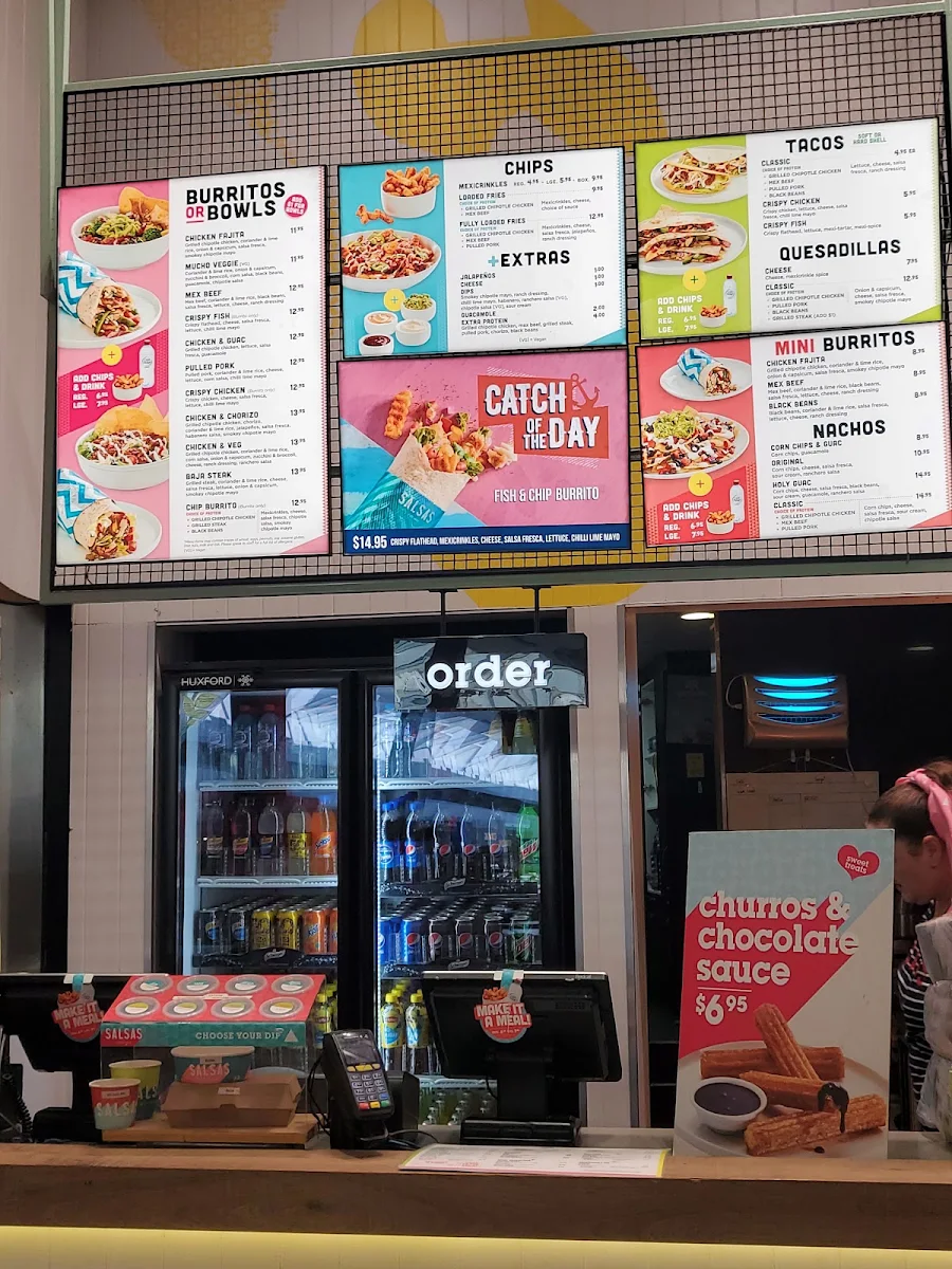 Menu, Salsas
