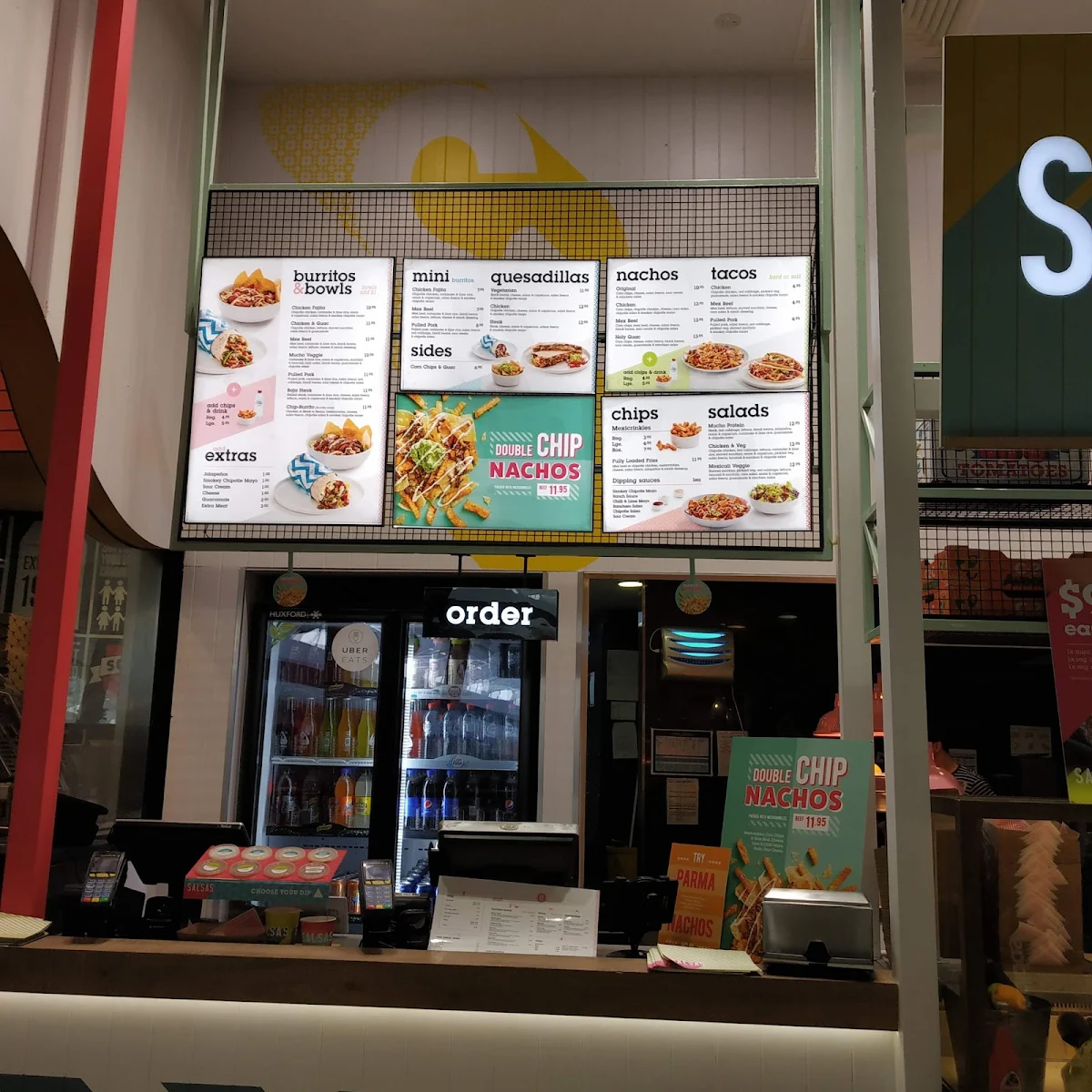 Menu, Salsas