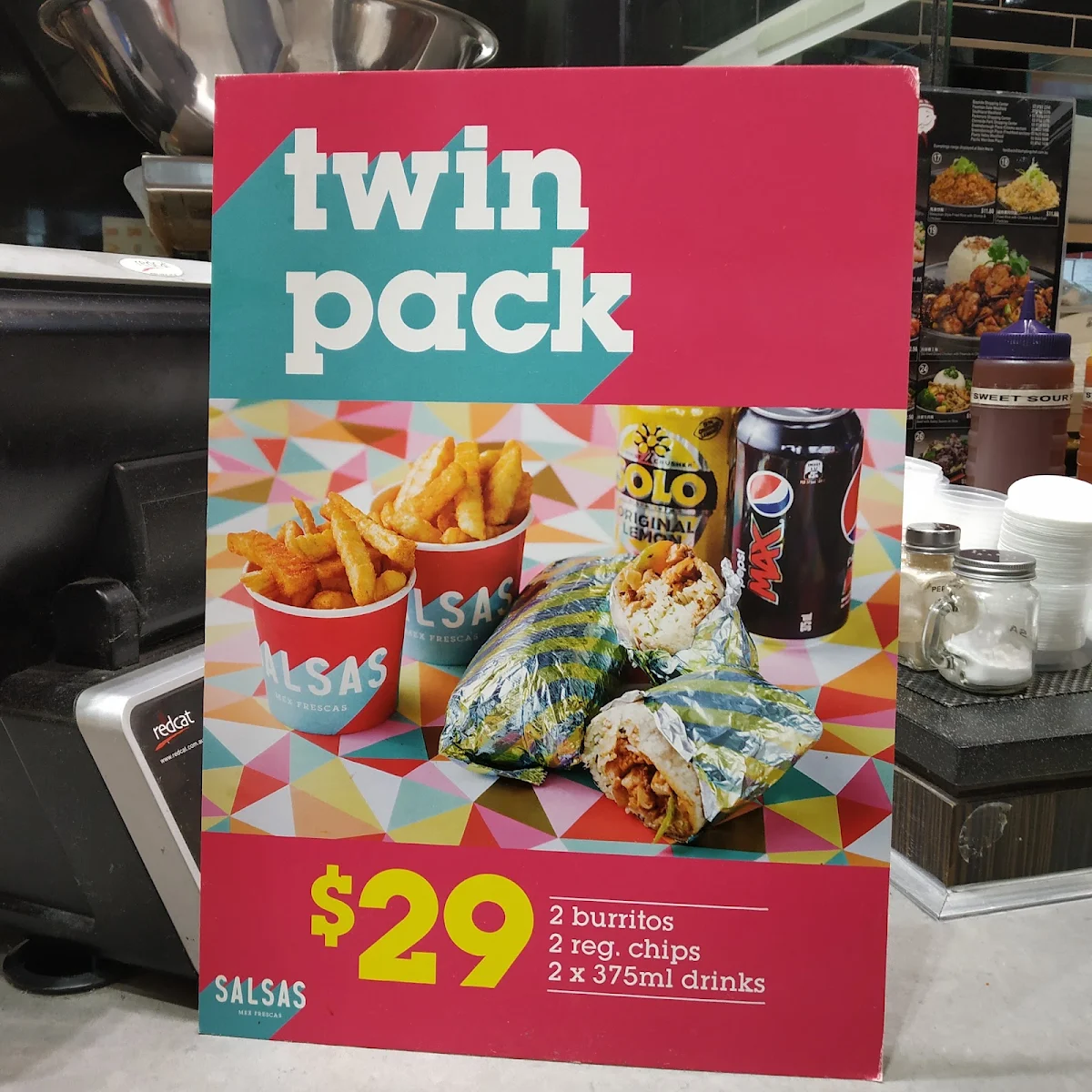 Menu, Salsas