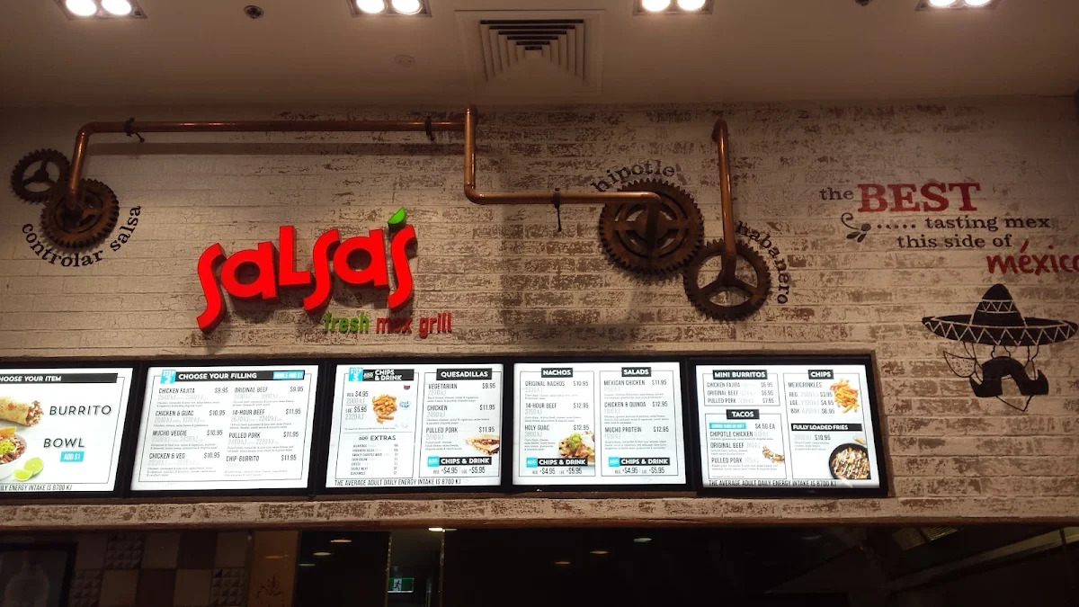 Menu, Salsas