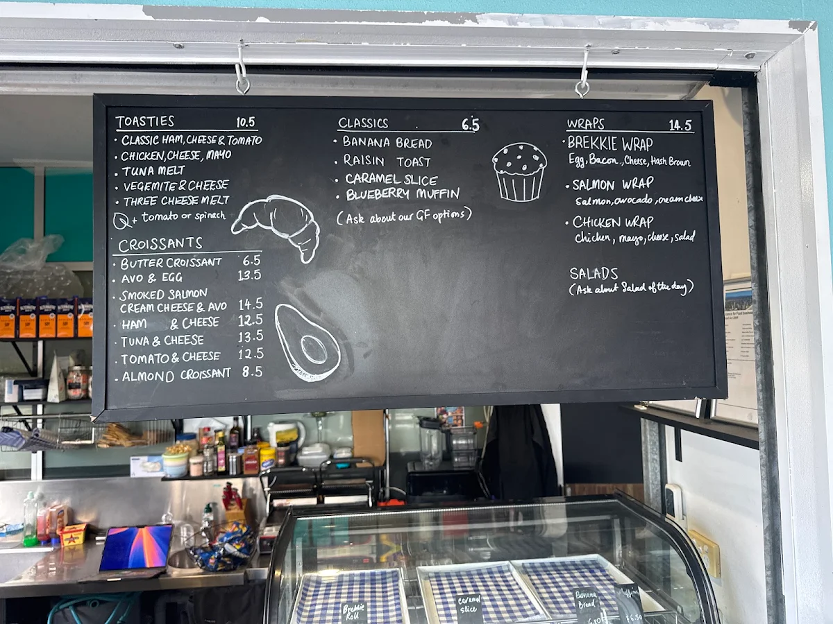 Menu, Sopo Espresso