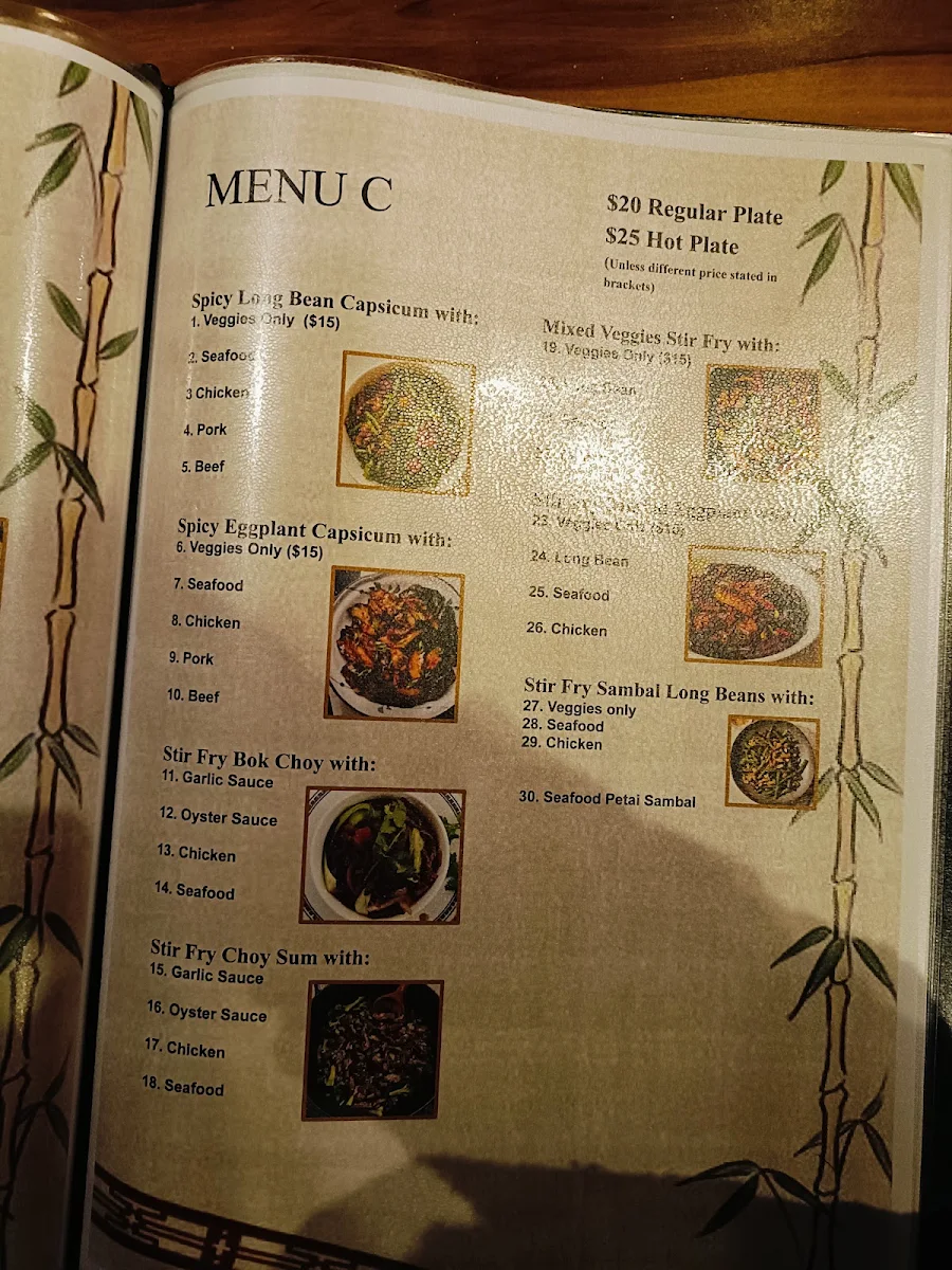 Menu, Woodville Chinese Restaurant & Galilee Pizza