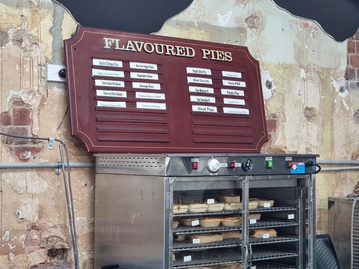 Menu, The Hot & Crusty Country Bakery