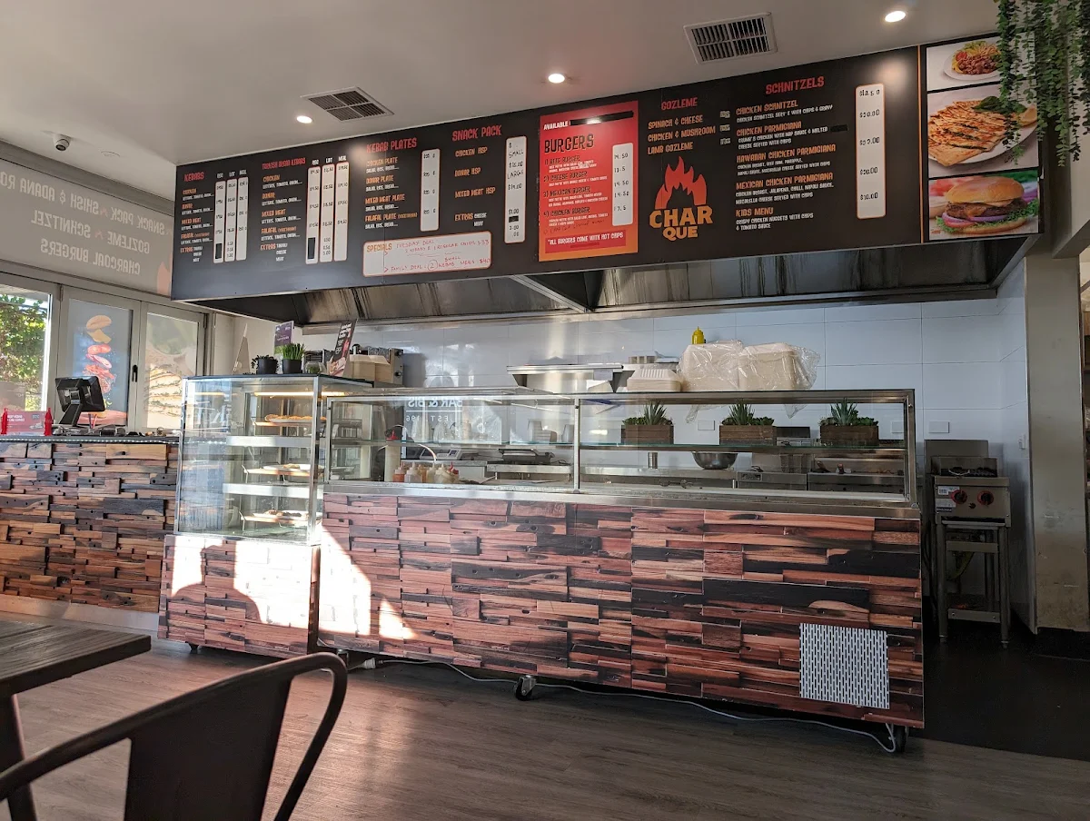 Menu, Char Que