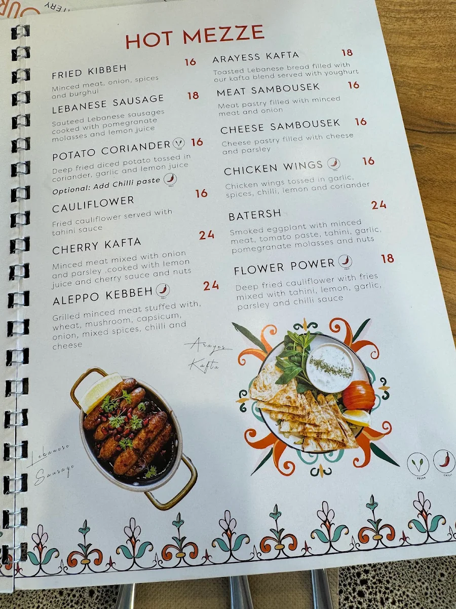 Menu, Le Flavour Eatery