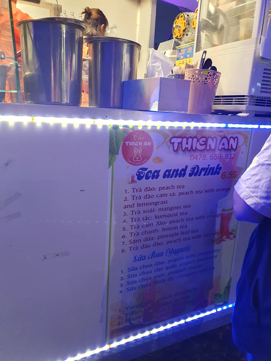 Menu, Che Thien An