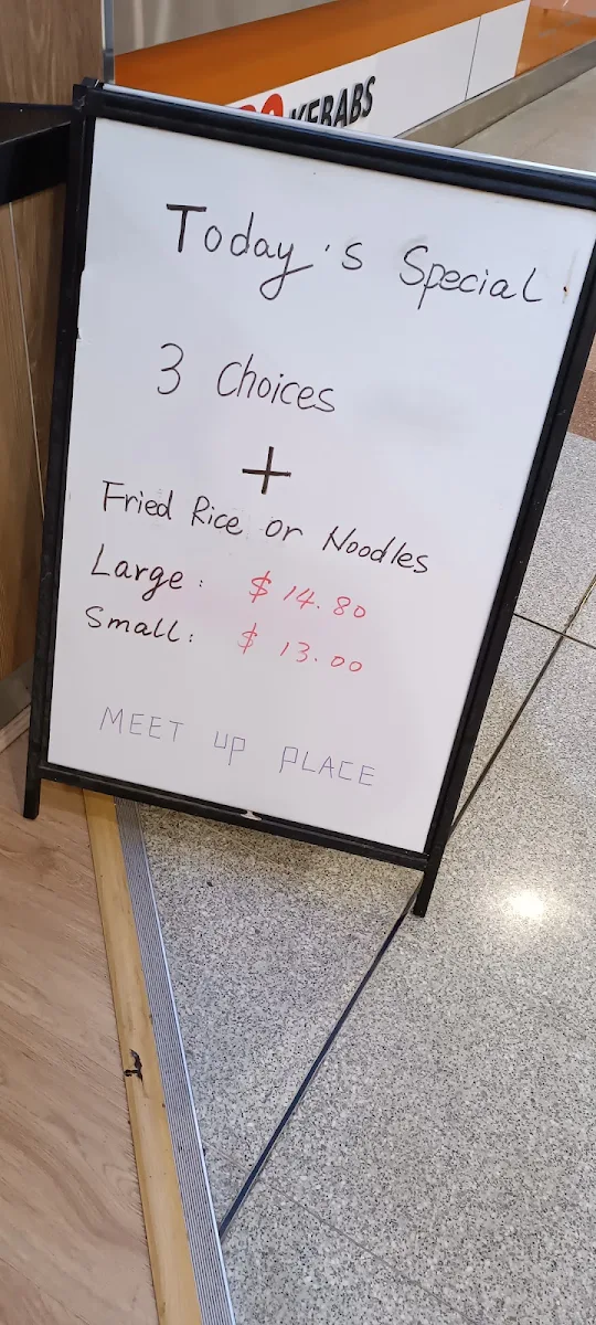 Menu, Meet up place Rockhampton