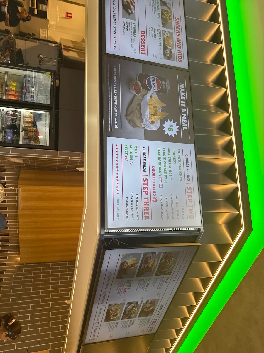 Menu, Mad Mex Rockdale Plaza