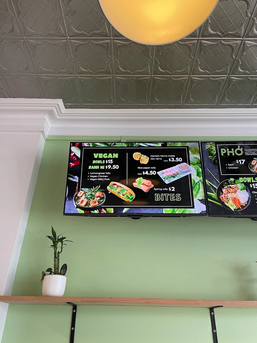 Menu, Saigon Bites