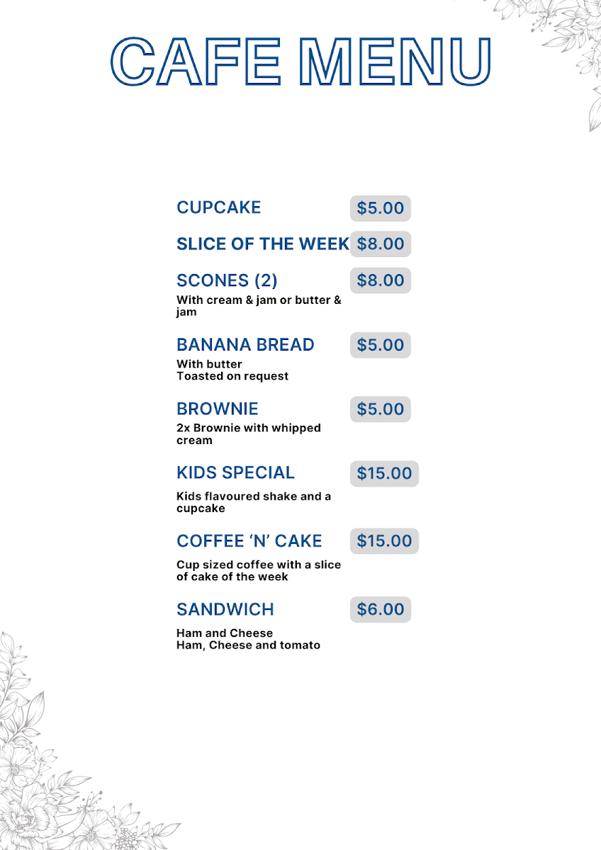 Menu, The Light Horse Hotel Murrumburrah
