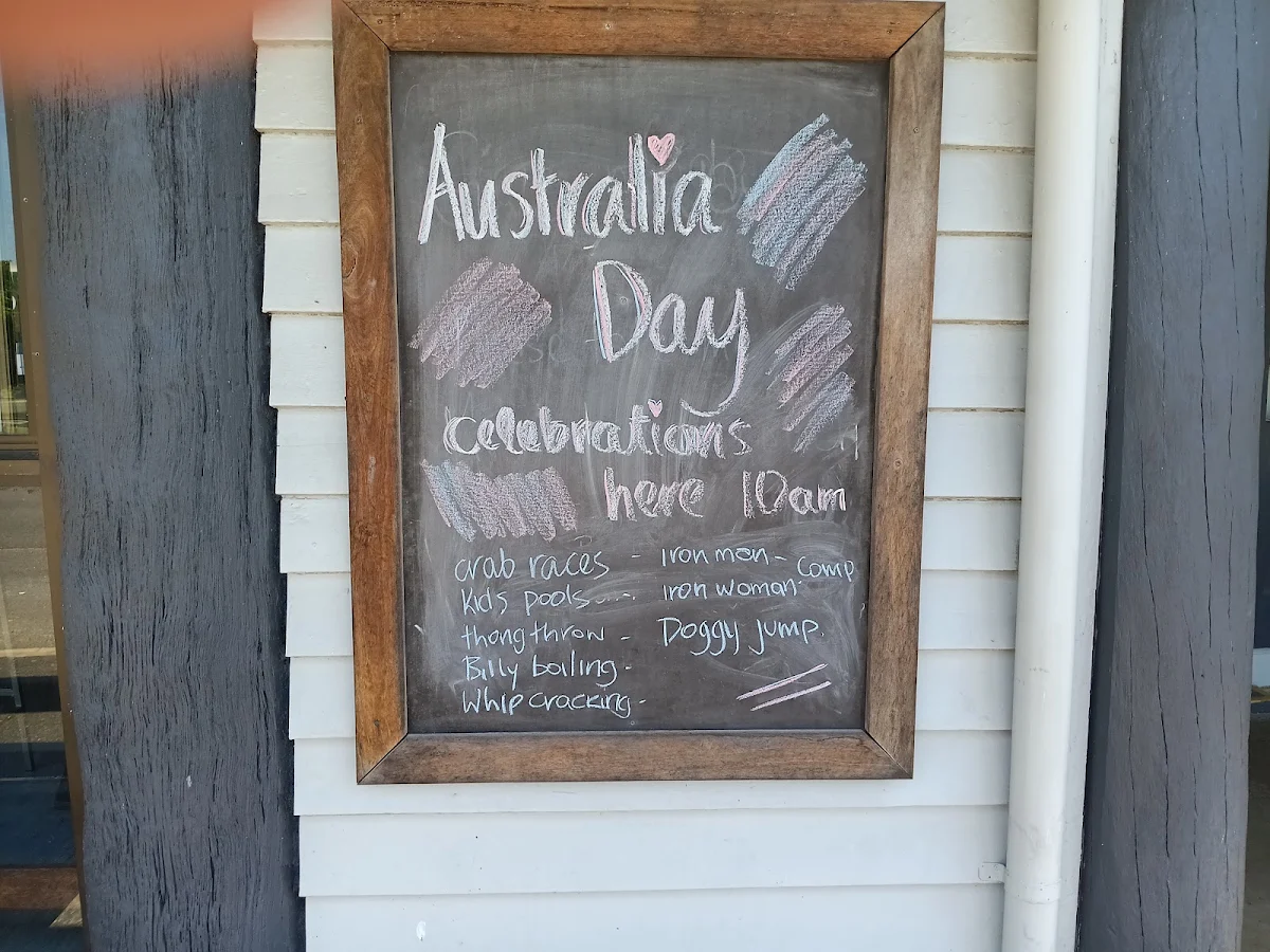 Menu, Miriam Vale Hotel