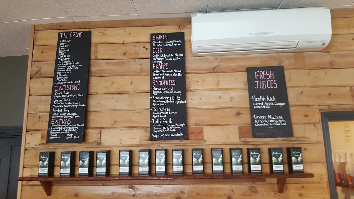 Menu, Grounds For Coffee