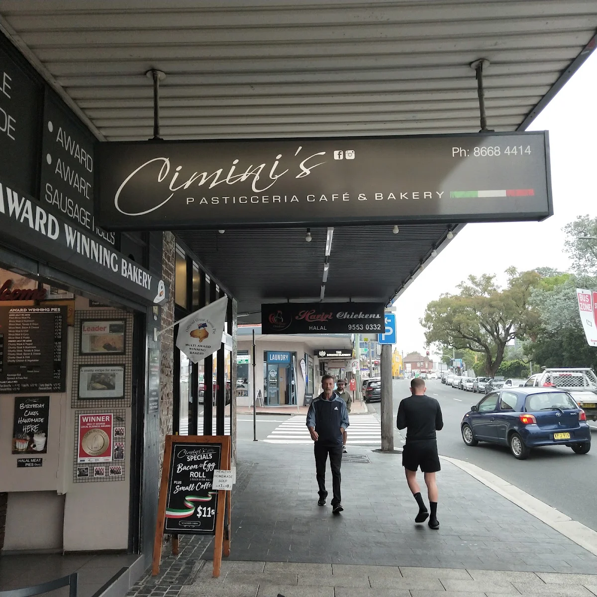 Menu, San Valentino Kogarah