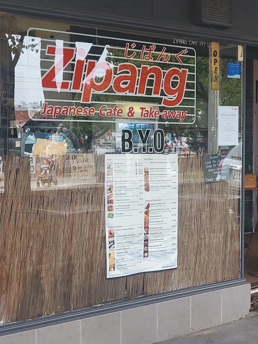 Menu, Zipang