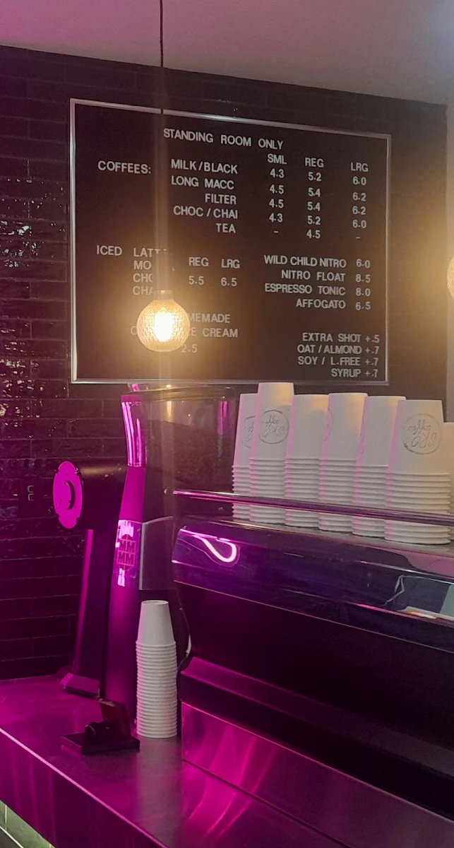 Menu, Standing Room Only